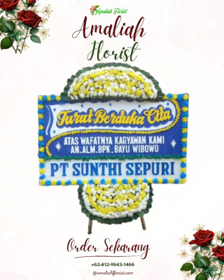 Papan Bunga Duka di Perkebunan Pijor Koling