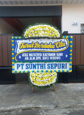 Papan Bunga Duka di Perkebunan Pijor Koling